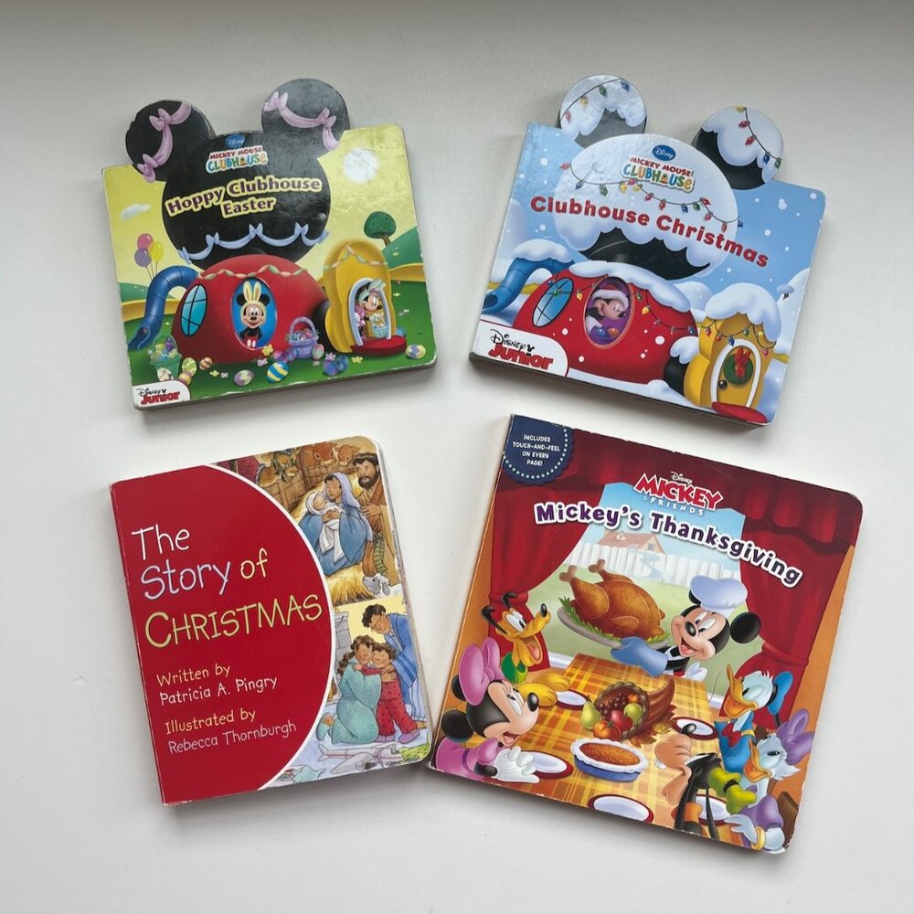 Mickey Mouse Holiday Board Books